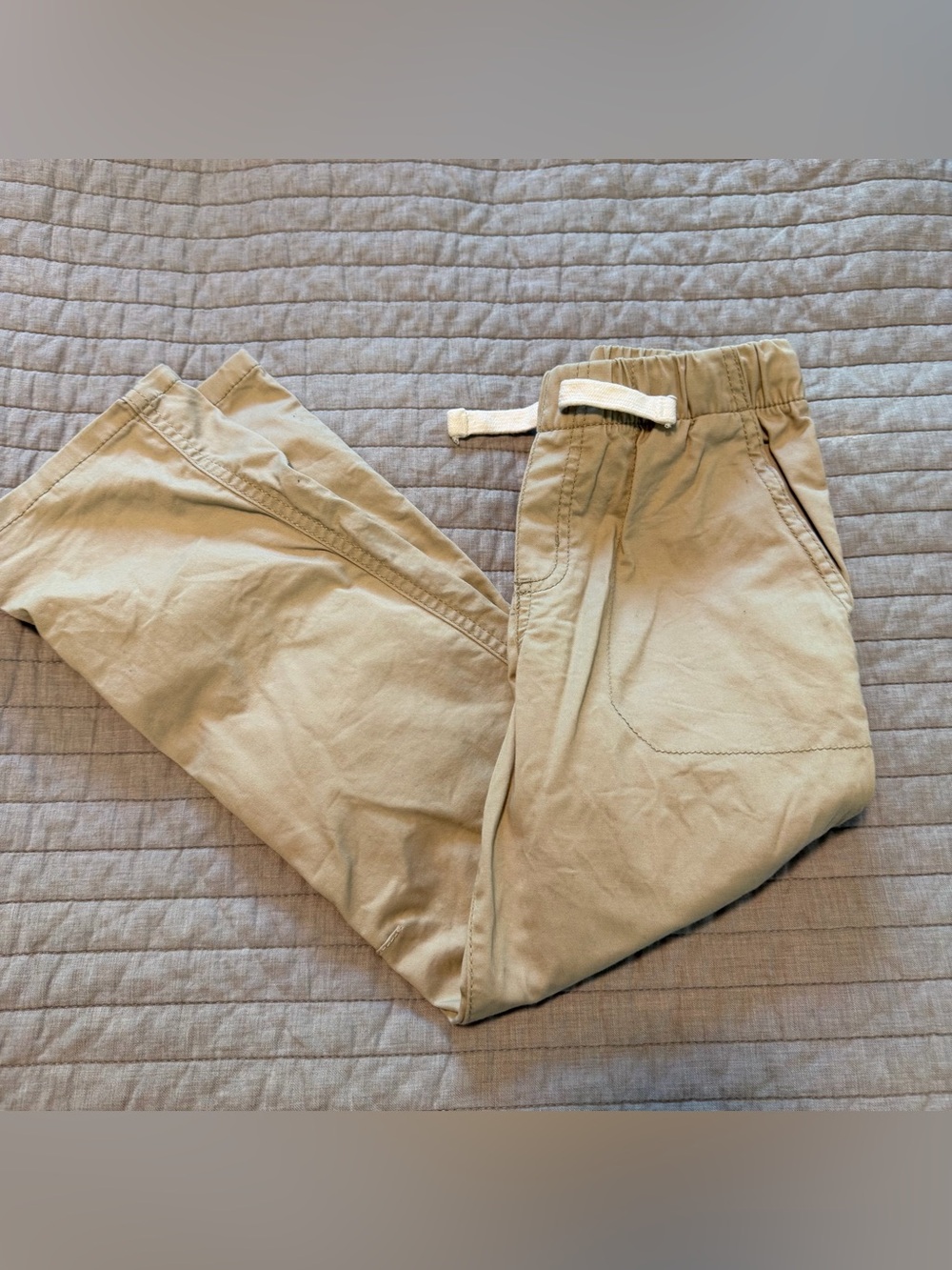 NWOT Cat & Jack Light Khaki Straight Leg Pants